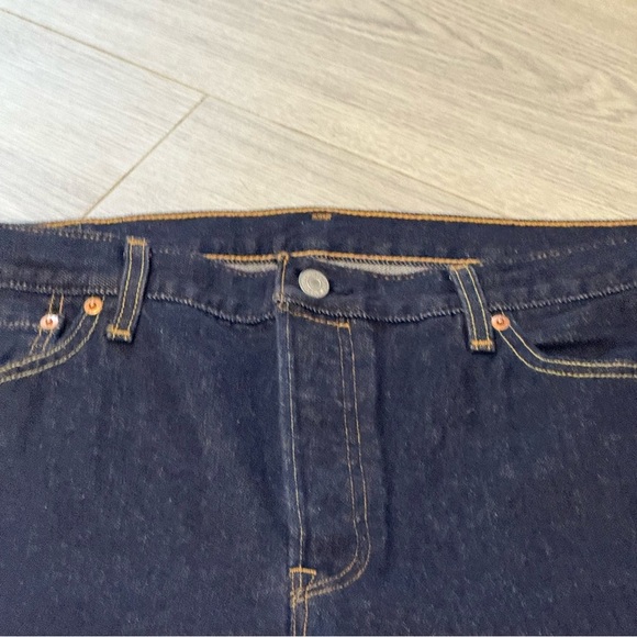 Levi’s 501 36x34 NWOT Dark Denim Men's Jeans - Picture 11 of 13